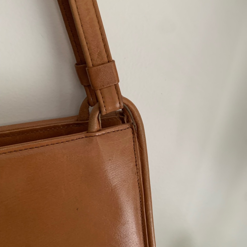 2 for $30 - 🐫 VINTAGE Caramel Envelope Purse ✉️ 👜 BIN 1 - Picture 8 of 13